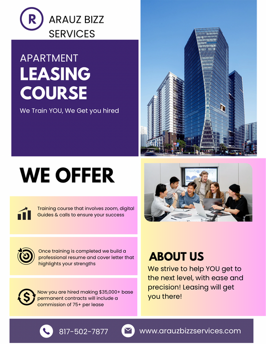 Leasing Consultant Course